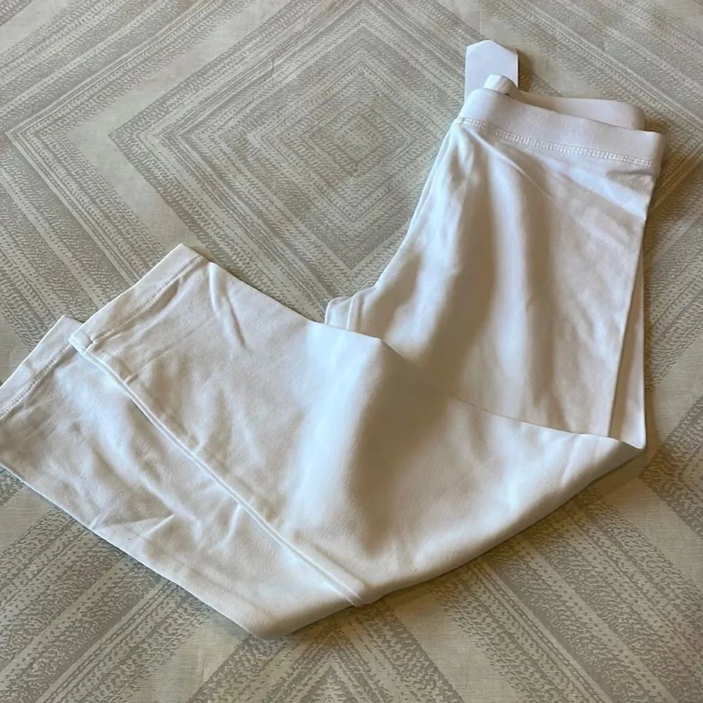 Crewcuts White Girls Cropped Leggings